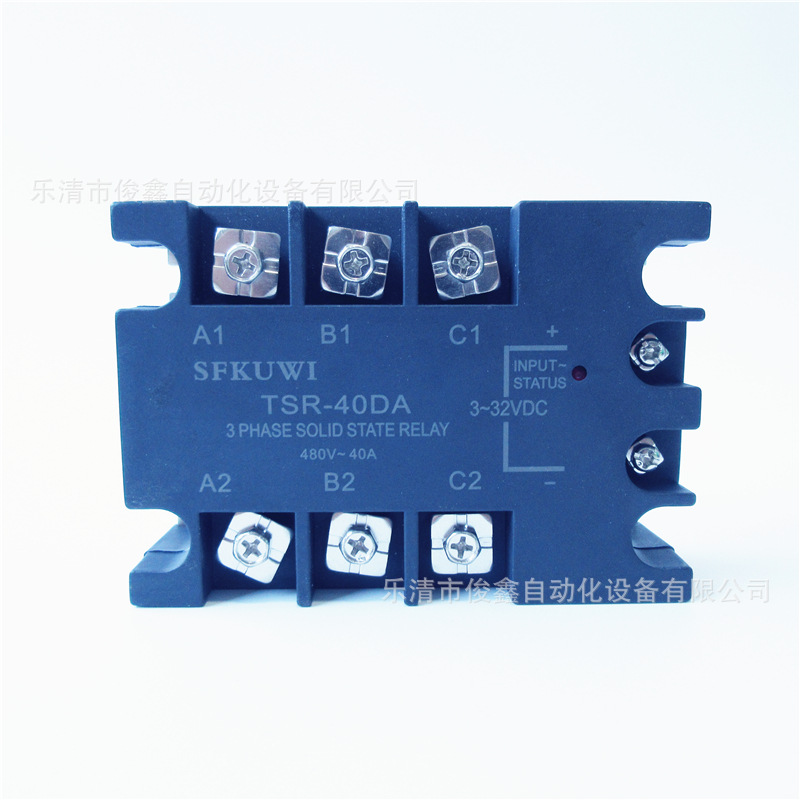 全新原装SFKUWI三相固态继电器TSR-25DA 直流控制交流480V 25A