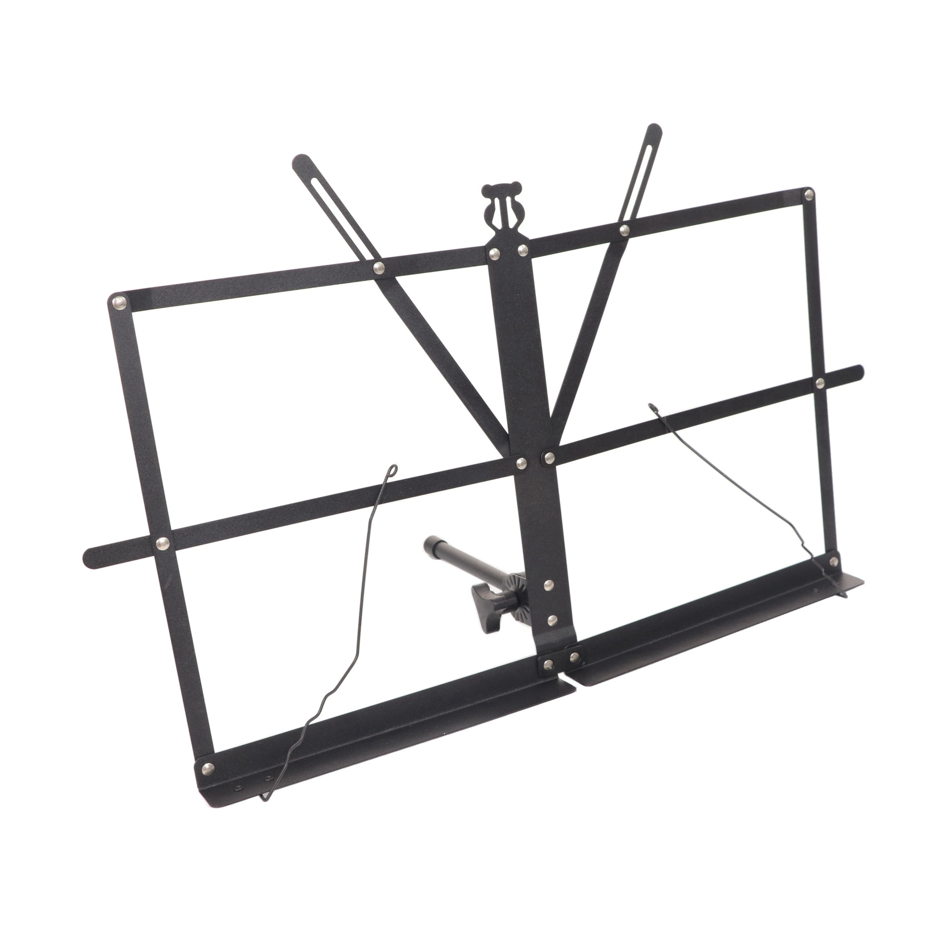 Desk stand bracket iron foldable desk reading stand music score stand portable music stand small score stand foldable board stand