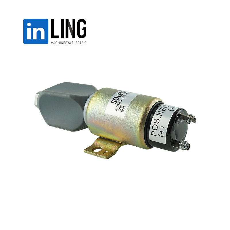 SA-3933柴油机停机断油电磁阀铁1751-12E7U1B1S5A/24E7U1B1S5A