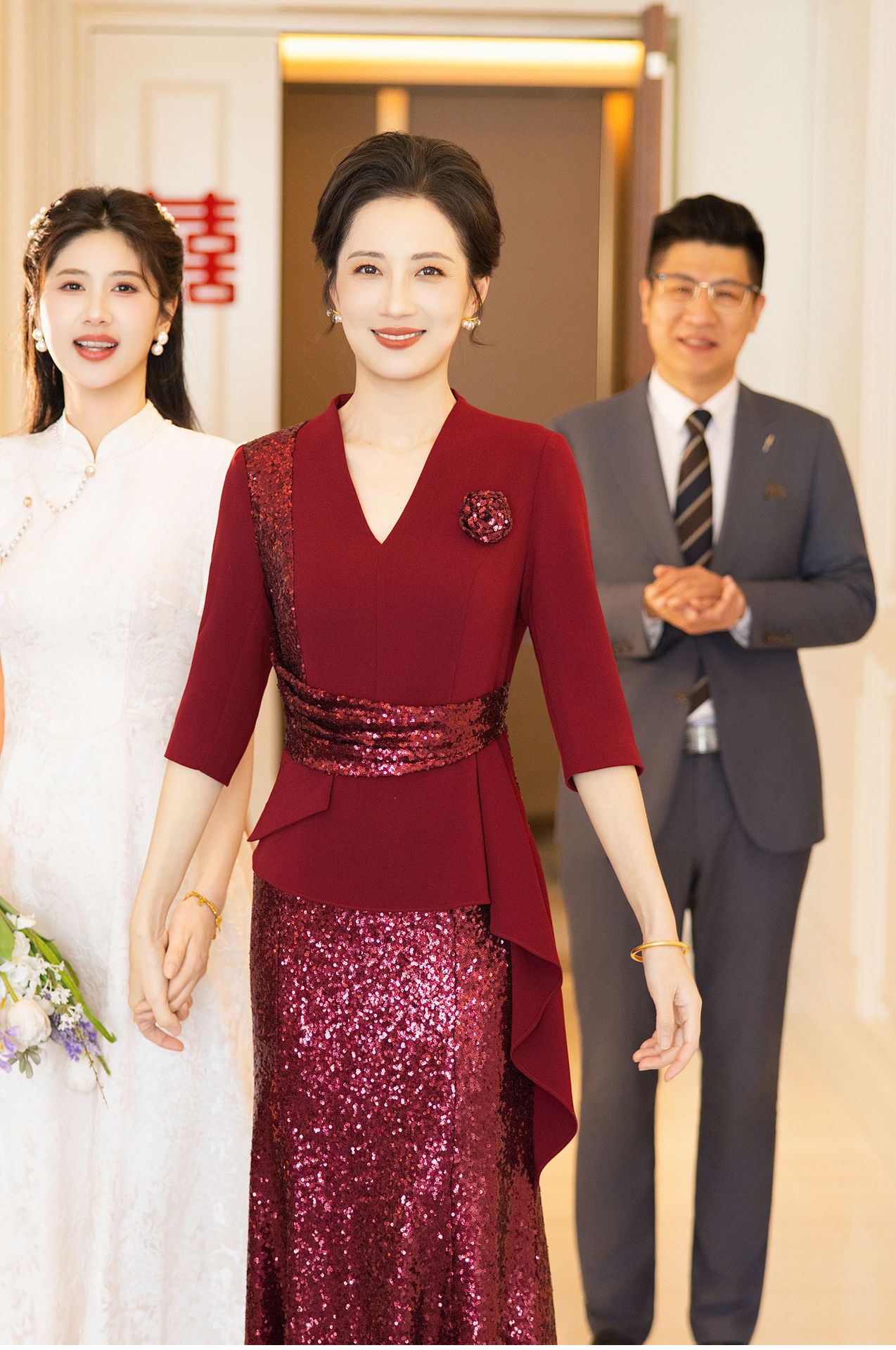 Zhili Mother-in-law Cheongsam 2026 New Model For Young Mothers, Wedding Banquet Outfit, Light Luxury Design, Slimming_ecoleips.com
