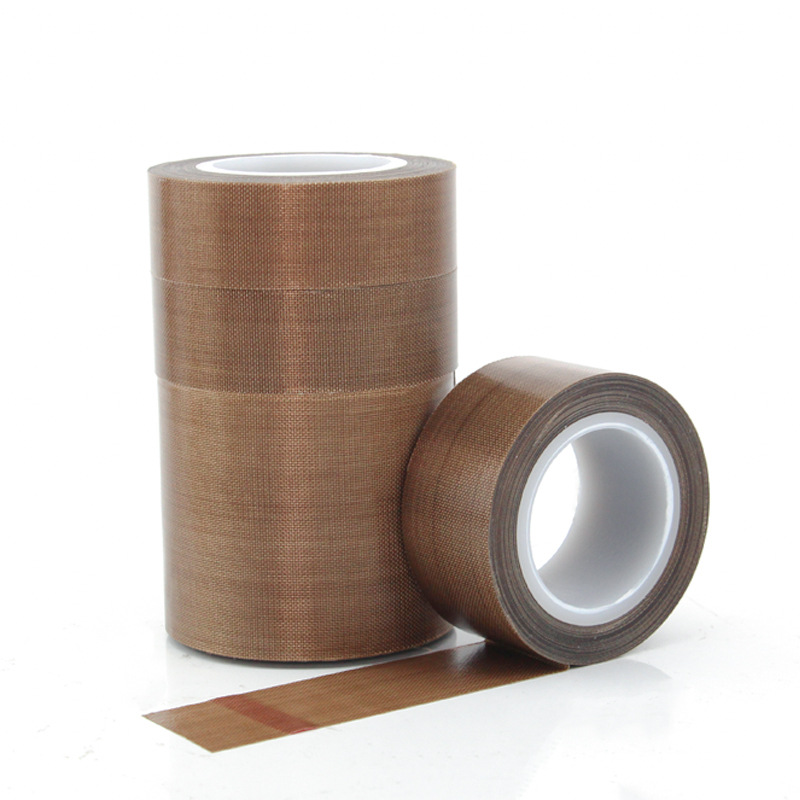 Teflon cinta de alta temperatura aislamiento térmico resistente al desgaste máquina de embalaje máquina de sellado de bolsa de vacío café blanco negro teflón tela de alta temperatura