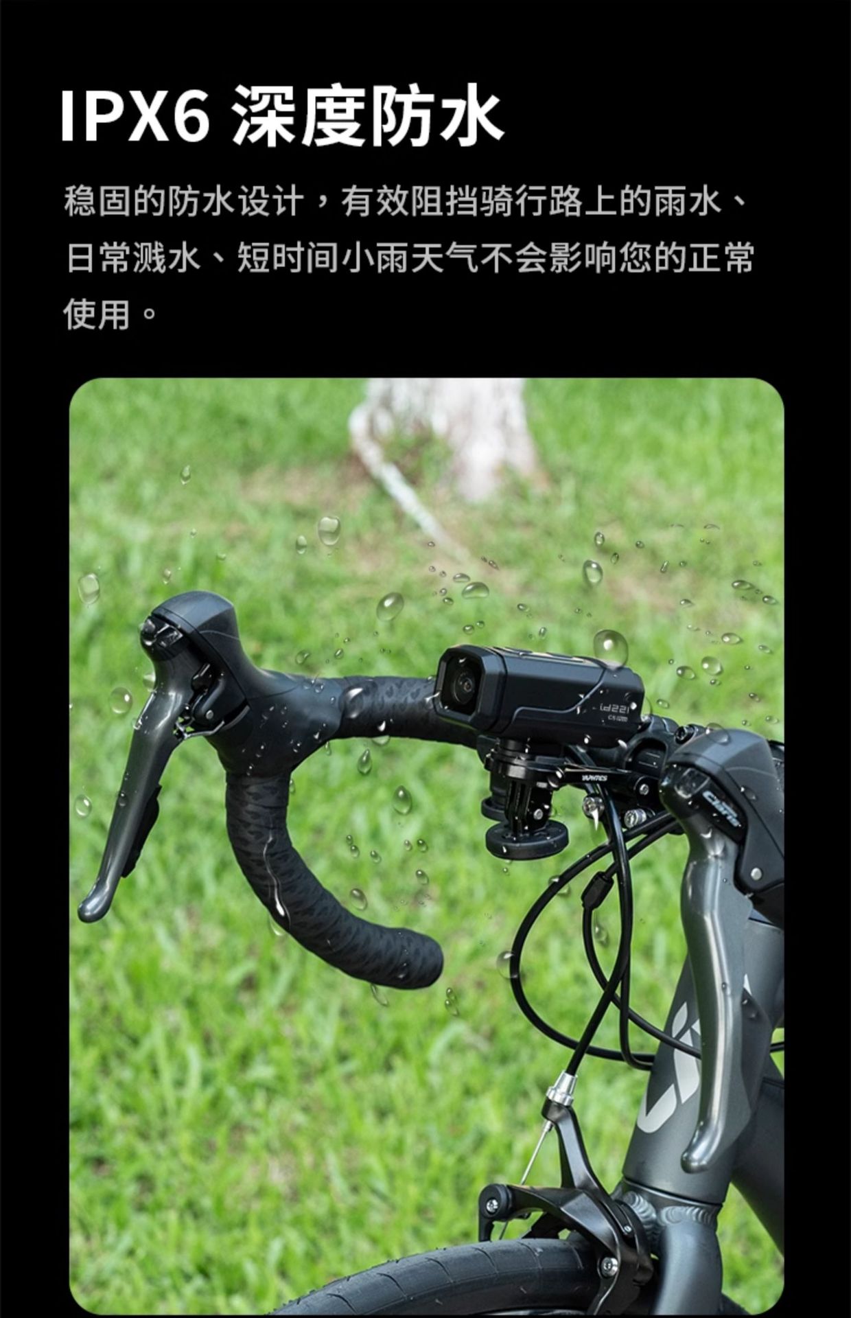 Aiyu C5Pro Motorcycle Driving Recorder 4K Motorcycle Helmet Cycling Special Panoramic Sports Photo Wholesale