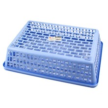 富强公文篮FQ924A文件框资料框带盖文件篮a4塑料收纳架收纳筐办公