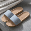 Slide, slippers, summer non-slip straw ethnic footwear for beloved platform indoor, ethnic style