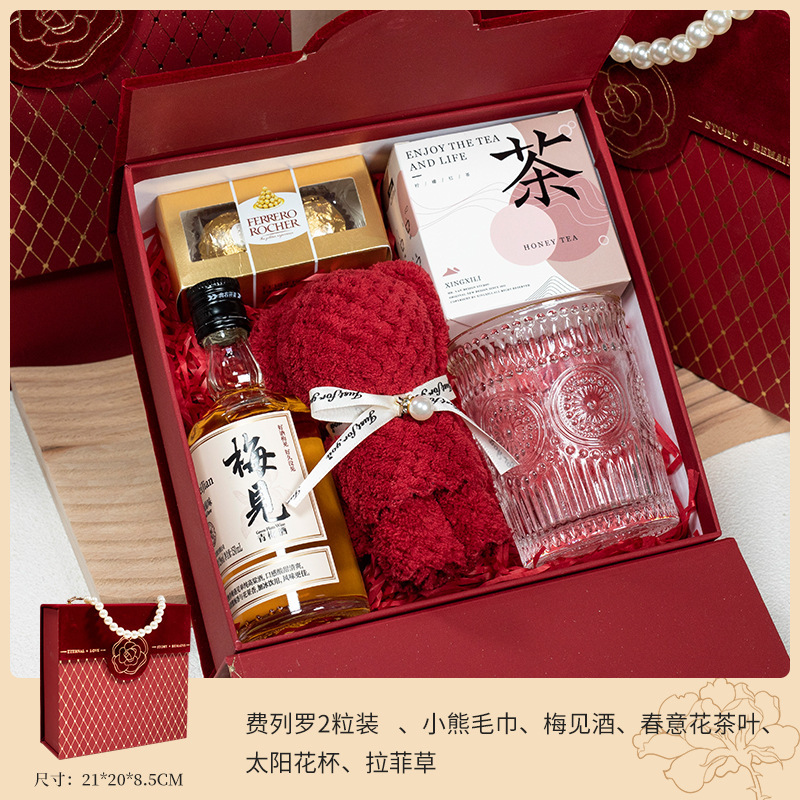 ツバキの花の結婚のお土産セットの完成品はお客様にお連れします。|undefined