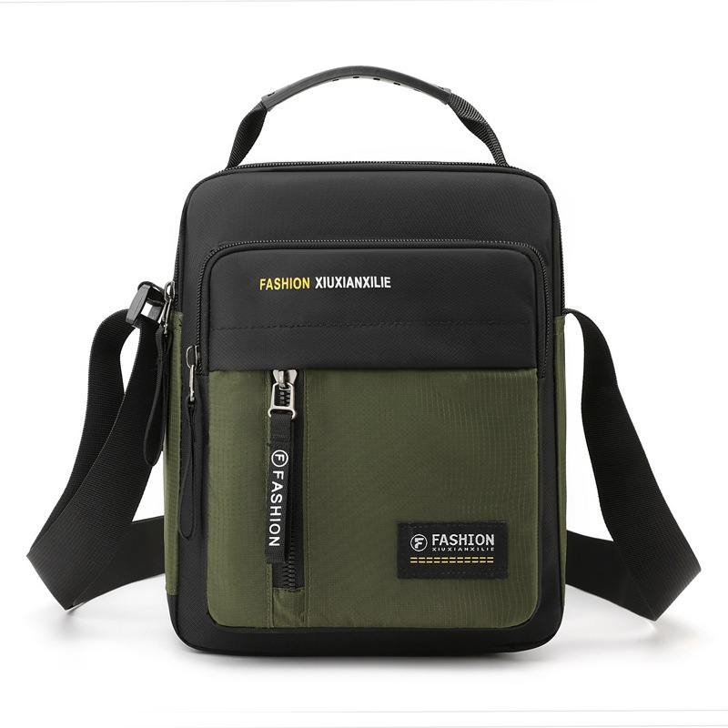 Bolso de hombro de hombre, bolso de hombro casual, bolso de moda, bolso de hombre, bolso vertical de negocios, mochila de viaje