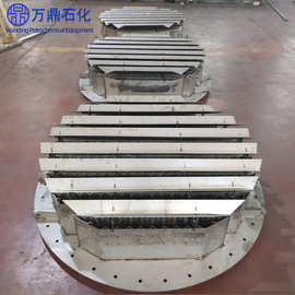 定制化工塔内件槽盘式排管式液体分布器废水处理 油液收集分集器
