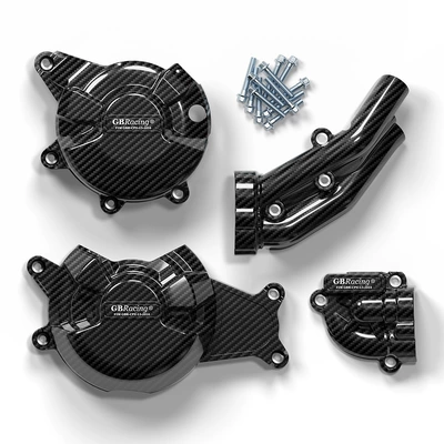 Suitable for Yamaha Mt-07 Motosiklet ləvazimatları və aksesuarları - water-transfer-carbon-fiber-pattern-set
