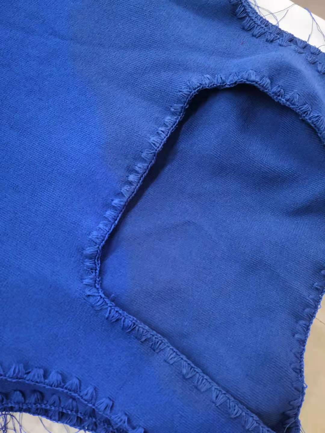 童装特种缝制贝壳花加工 贝壳 针织 显瘦