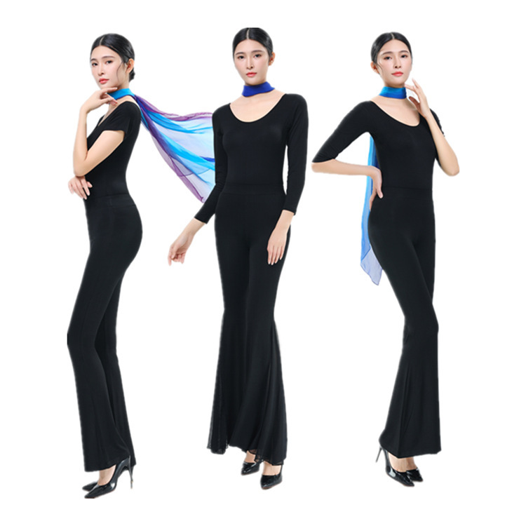Wholesale Ceremonial Dance Clothing for Women, Adult Practice Outfits, High-Waisted Posture Training Clothing Set, Modal Dance Practice Clothing Wholesale Ceremonial Dance Clothing for Women, Adult Practice Outfits, High-Waisted Posture Training Clothing Set, Modal Dance Practice Clothing