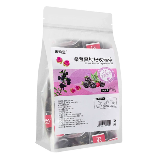 Mulberry black wolfberry rose tea 120g/bag