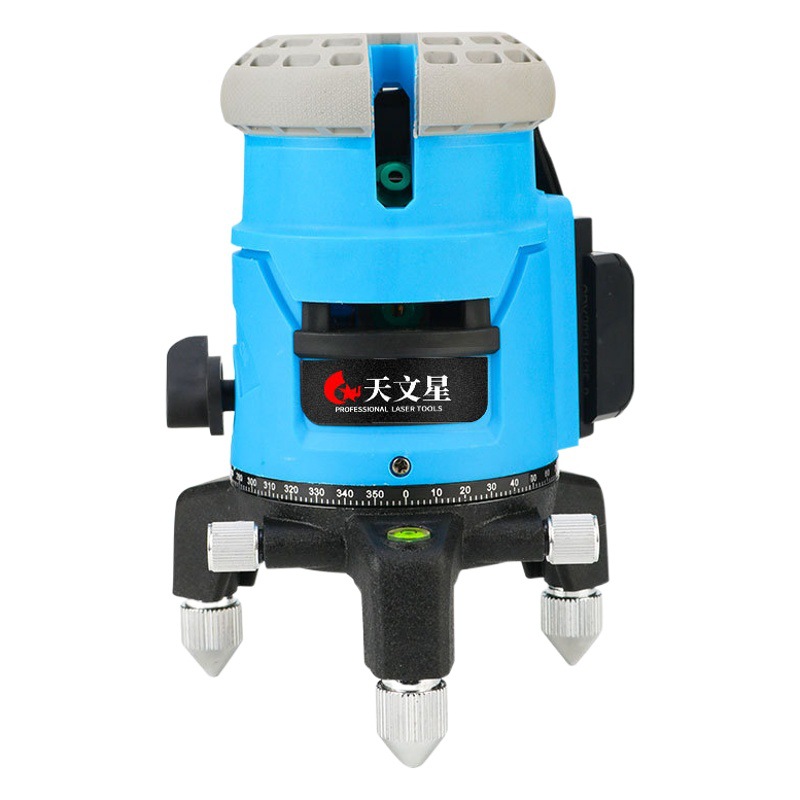 Rueda de línea láser especial para exteriores, nivel infrarrojo, luz verde automática de alta precisión, espejo cruzado de nivel de luz fuerte para exteriores