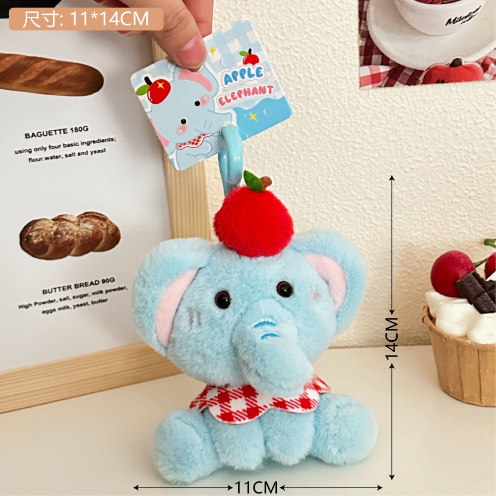 Nuevo piloto suéter oso muñeca colgante niña corazón llavero colgante decoración de coche muñeca pequeño regalo