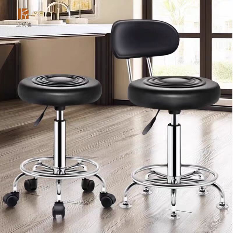 Bar Stool Modern Minimalist High Stool Swivel Lift Office Chair Home Leisure Bar Beauty Salon Backrest Chair