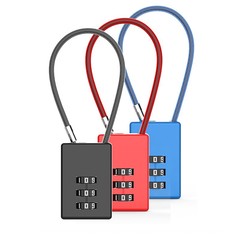 パスワードロック、南京錠、小型ロッカー、スーツケース、ワイヤー寮キャビネットロック、キーヘルメットキャビネットドア付き小型ロック