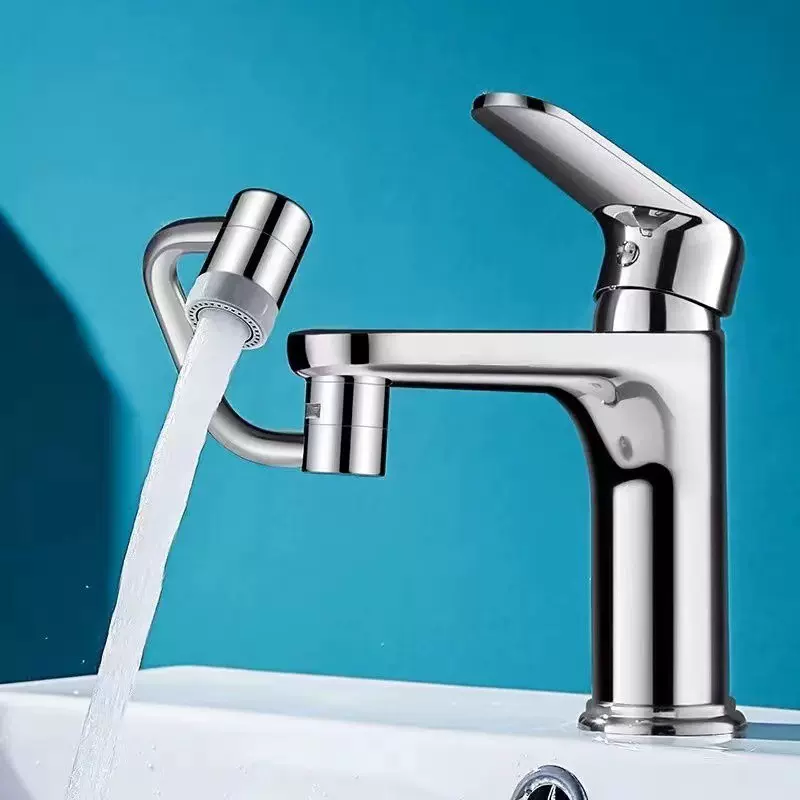 U型多功能万向起泡器防溅头旋转机械臂水嘴水龙头延伸器洗脸面盆