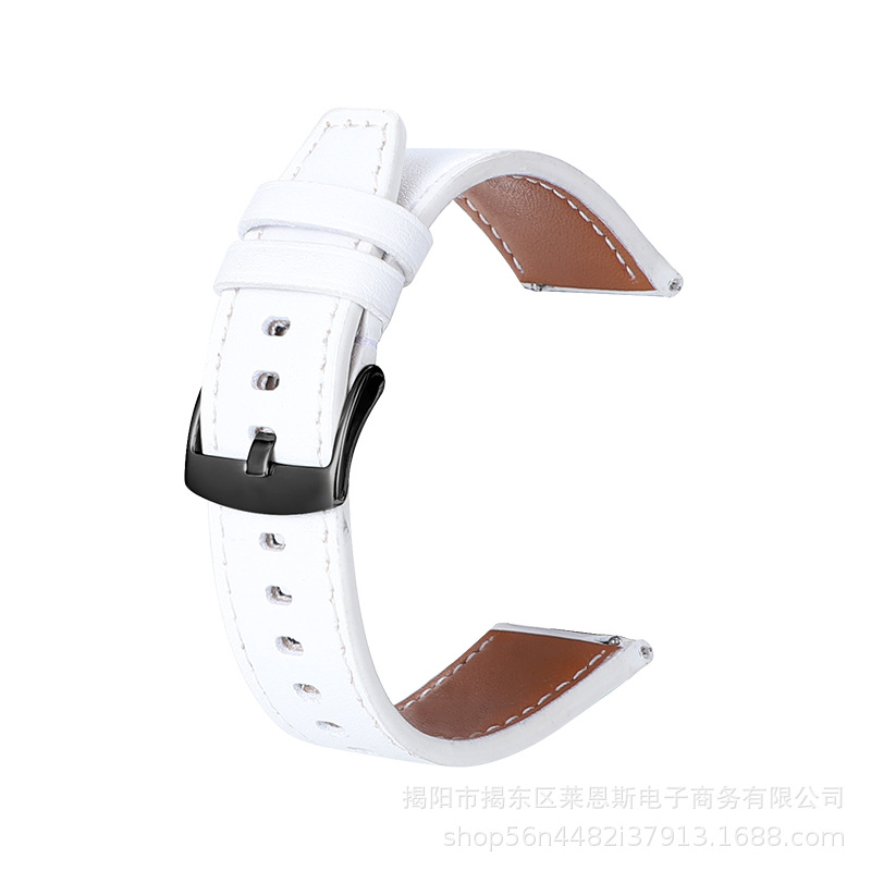 PGGT3-white 라인-블랙 버클-블랙 인터페이스