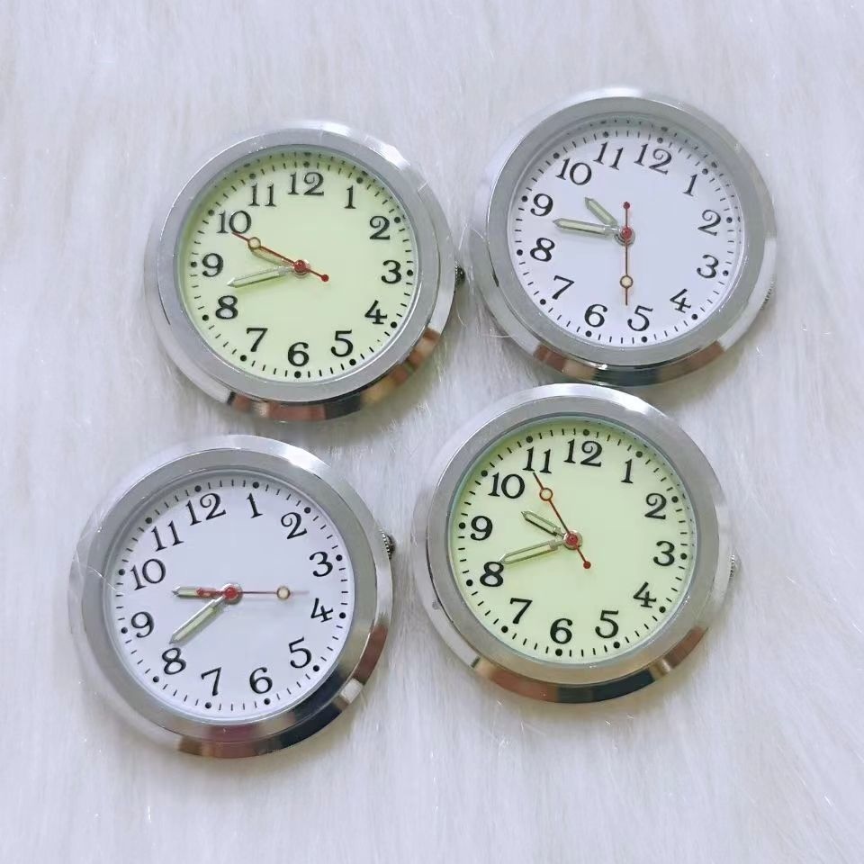Suitable for Car Dashboard Clock, Luminous Car High-Precision Electronic Watch, Car Electronic Quartz Clock with Dual Flashing