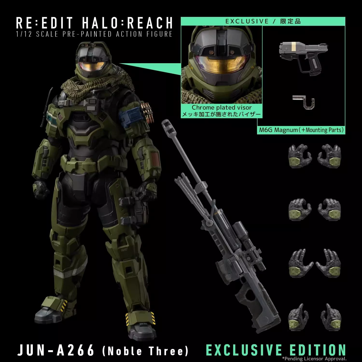 Qianji 1/12 Halo Zhiyuanxing Jun JUN A266 Мастер Чифтейн №3 может использовать фигурку