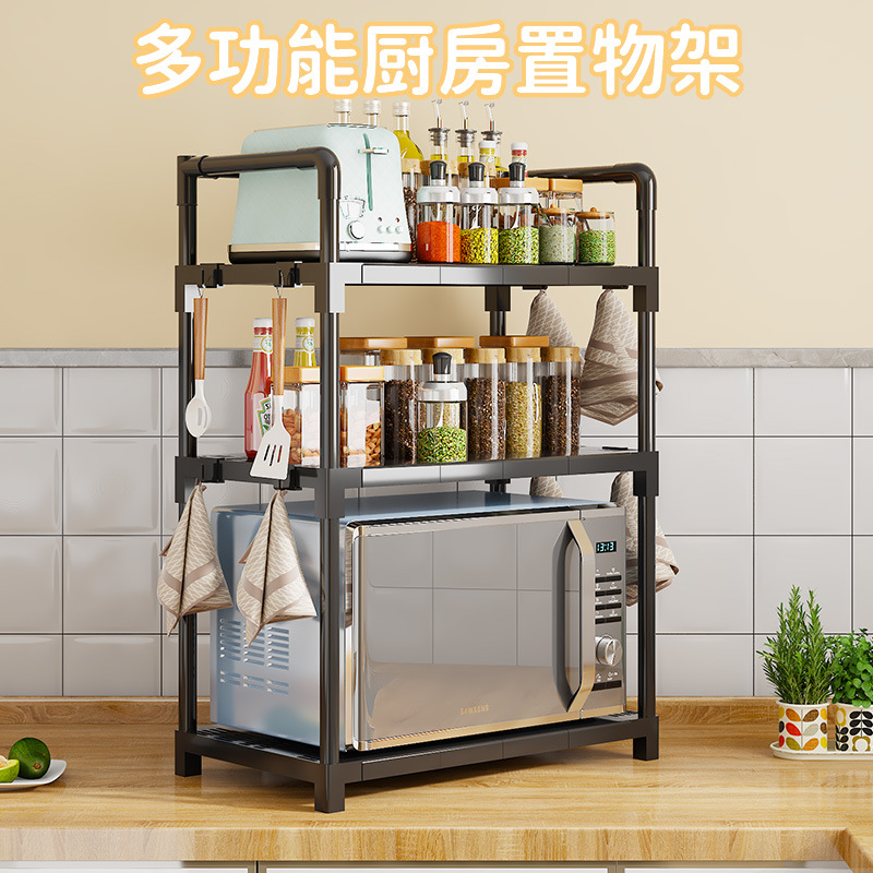 고급 주방 수납 선반, 다층형 가정용, 칸막이 추가 가능, 스테인리스, 해외에서 인기 판매, 공장 도매, 수납 및 보관