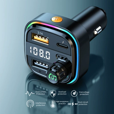 FM Modulyator Music Player Bt5.0 Car