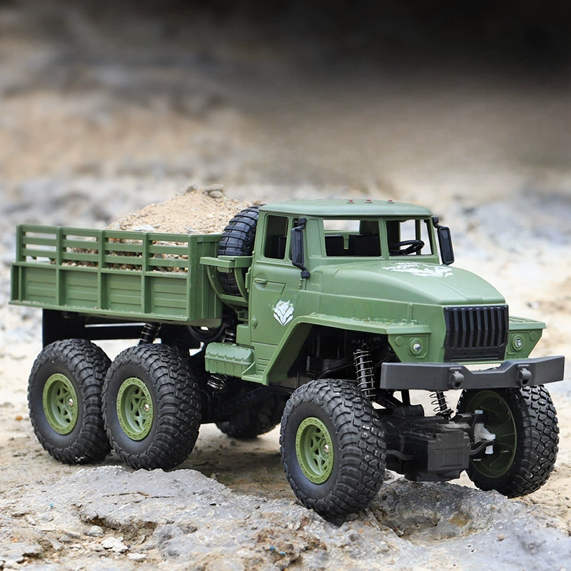 Реалистичный грузовик JJRC, дорожная игрушка, внедорожная радиоуправляемая машина, может взбираться