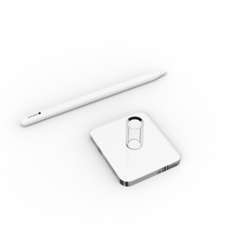 デスクトップ縦型電子知能ペンapplepencil2世代アクリル展示棚ベース体験台カウンター|undefined