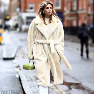 Imitation fur coat�߶˽�����Ƥ�ݶ���ë�qŮ���¶��_˹�Ӻ�����