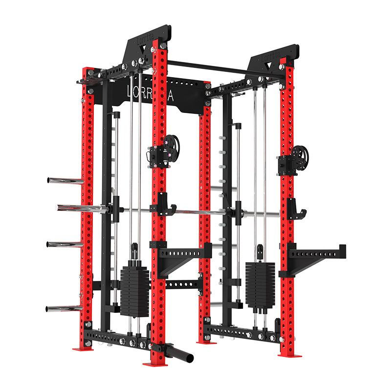 Gimnasio comercial máquina de doble brazo REP Smith máquina pórtico equipo de fitness pequeño pájaro dispositivo de entrenamiento integral