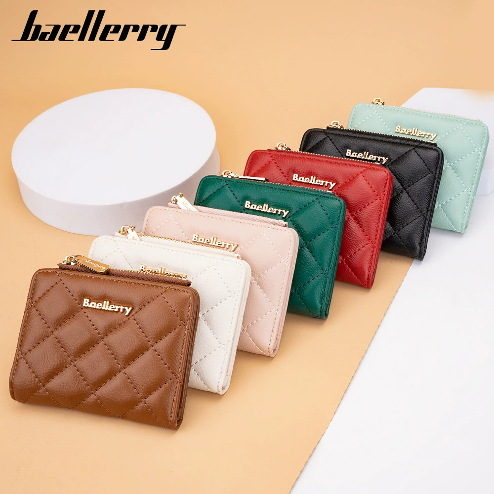 baellerry короткий модный бумажник на молнии, оптом