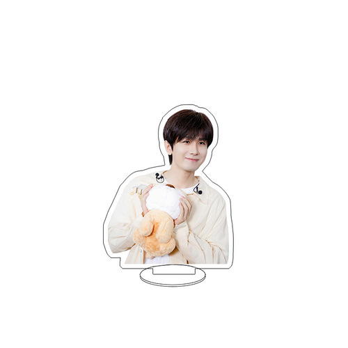 Cheng Yi Mini Standing Sign, 6cm Humanoid Acrylic Double-Sided Sandwich Desk Decor – A Cherished Souvenir & Fan Support Gift from 