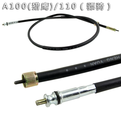 Scooter Qiaoge Fuxi Odometer Line Motorcycle Xunying Odometer Line Tricycle Ghost Fire Code Meter Line Speed (Motorcycle Safety Supplies) - type-a-tube-length-100cm