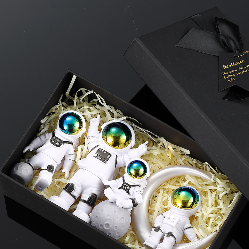 Set, gift box, gradient, 4 pieces
