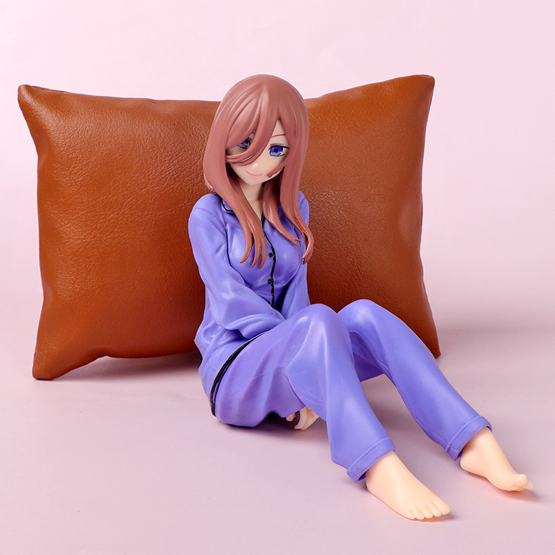 五等分の花嫁フィギュアアニメ周辺パジャマ一花二乃三玖四葉五月フィギュアモデル装飾品|undefined