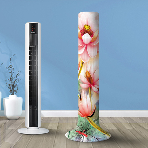 Tower fan dust cover elastic all-inclusive Gree beauty universal fan cover three-dimensional electric fan dust cover storage cover