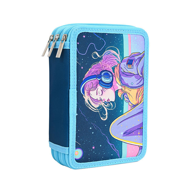 Auriculares chica púrpura