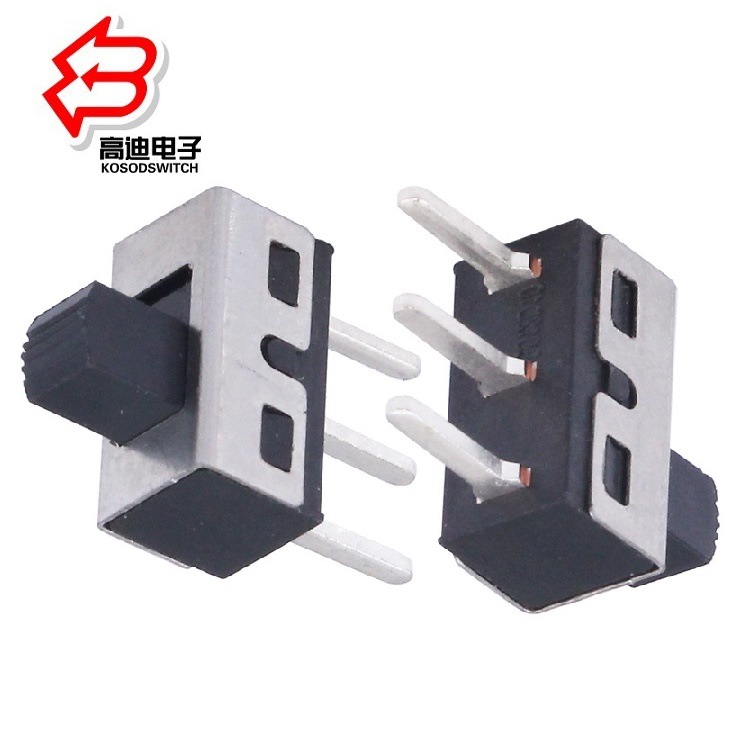 2位迷你拨动开关125V  微型大电流滑动开关  迷你大功率波动开关