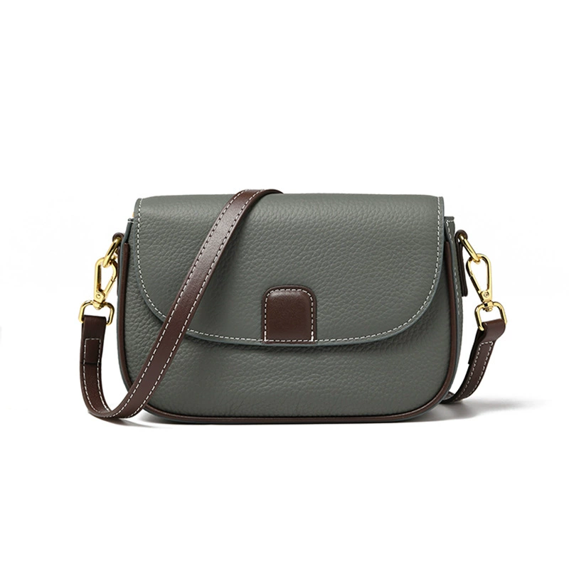 Leather small bag, shoulder bag, one-shoulder bag, 2023 collection, high-quality style, genuine leather
