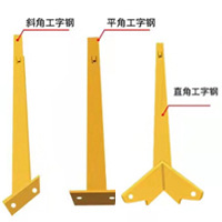 Viga en I de ángulo plano