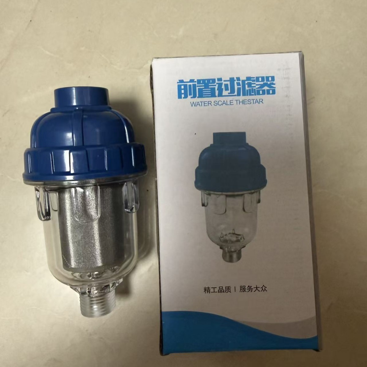 Filtro frontal doméstico sin reemplazo elemento filtrante desmontable tipo grifo calentador eléctrico calentador de agua accesorios purificadores de agua