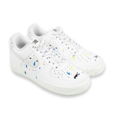 新しいオリジナルは欧文7dunkaf1aj1グラデーションのインクの靴のひもの男女の金の平たい潮流の靴のひもに適応します。