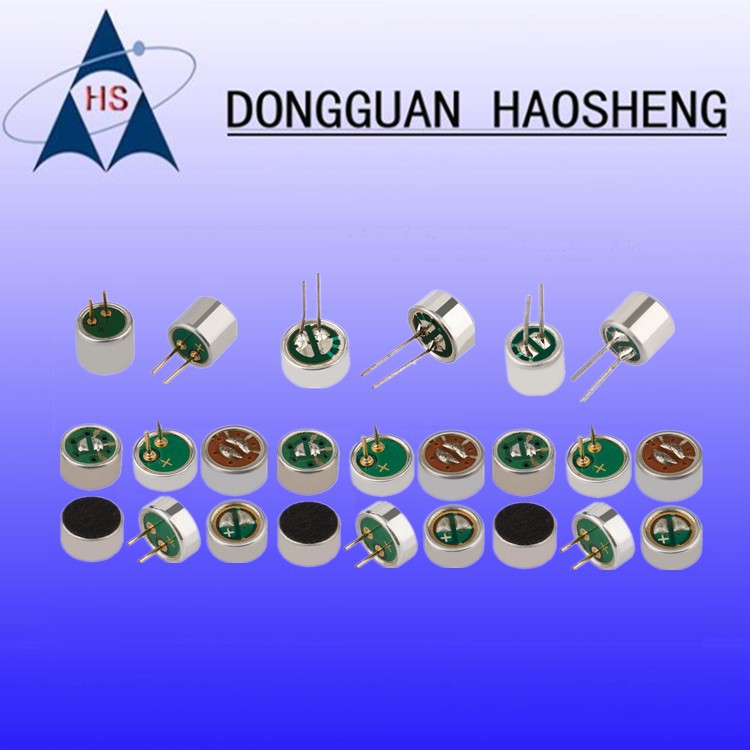 【正品咪头】抗噪电子咪头带针6027电容咪 驻极麦头 防水带线MIC