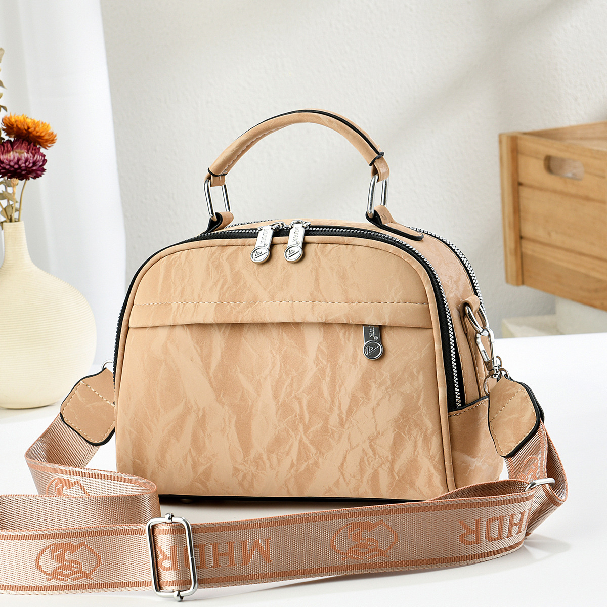 Bolso de hombro multicapa de estilo exterior bolso de mano compacto de moda bolsos transfronterizos
