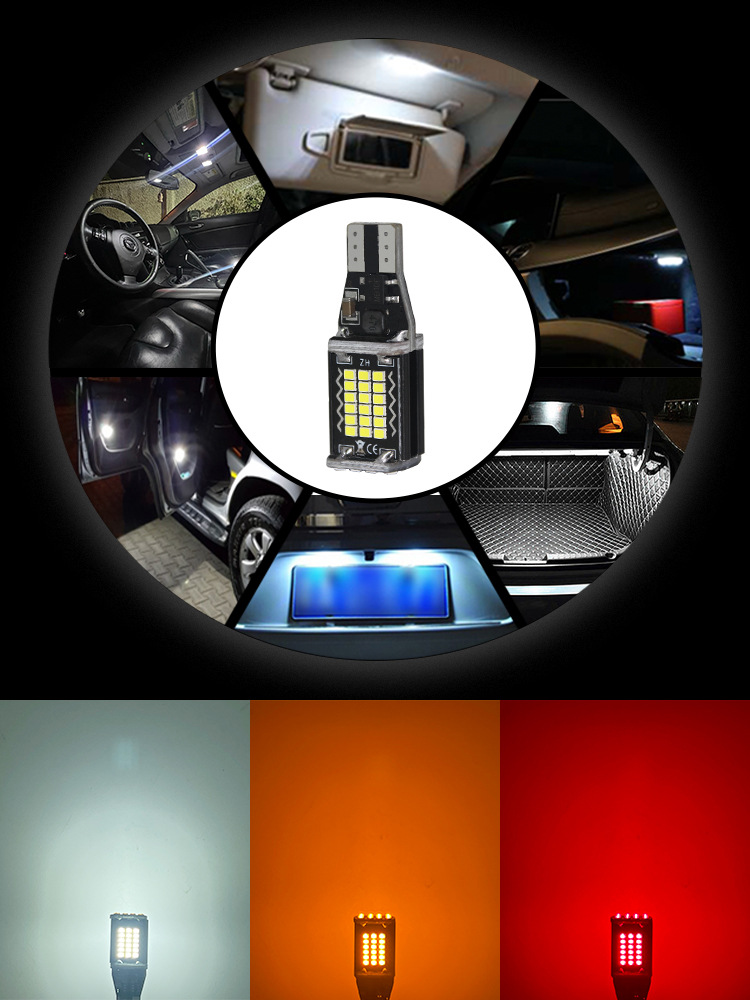 T5 W5W LED CANBUS DC 12V Super Bright Interior Light 194 2016 48SMD