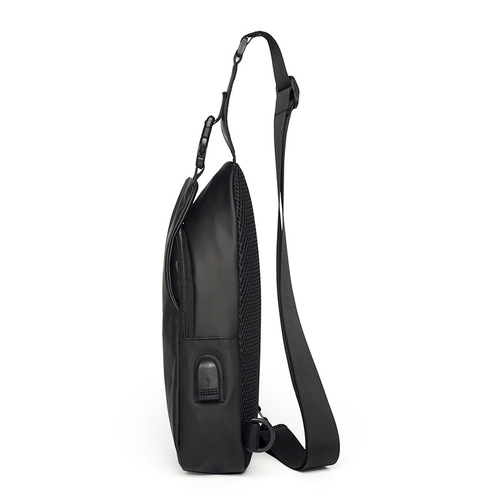 Men's Bag New Outdoor Large Capacity Men's Chest Bag Fashion Simple Casual Trendy Shoulder Crossbody Bag Wholesale Shipping