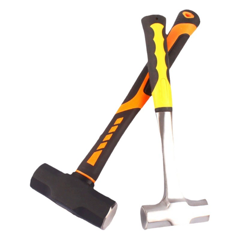 Молоток молоток разбивает стену Восьмиугольный молоток на строительной площадке молоток твердый кувалот тяжелый ручной молоток