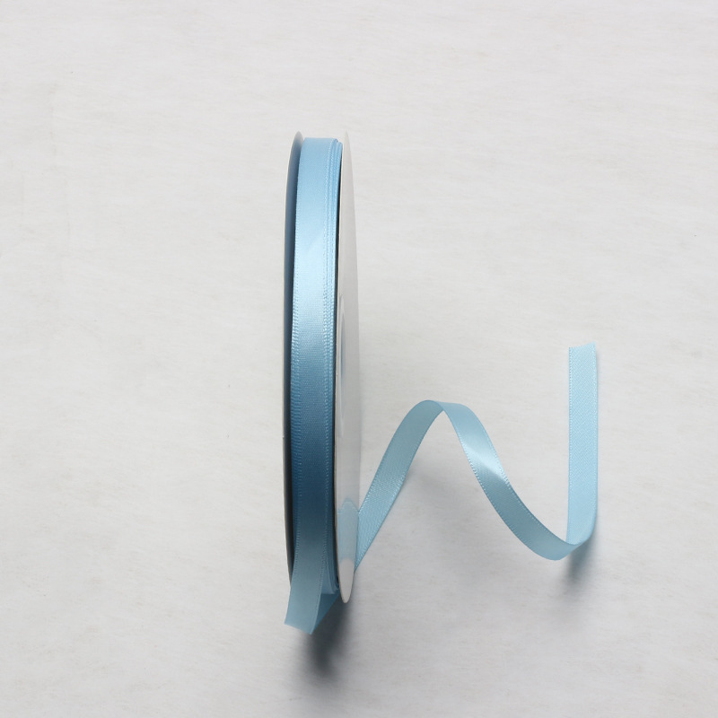 Huaxi cinta de poliéster de color sólido material de embalaje ramo de flores cinta de color sólido pastel cinta caja de regalo corbata