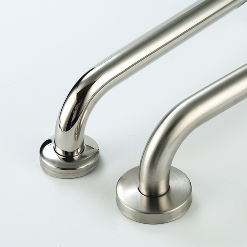 Stainless steel one-shaped safety handrail bathroom bathroom barrier-free handrail elderly disabled toilet handle