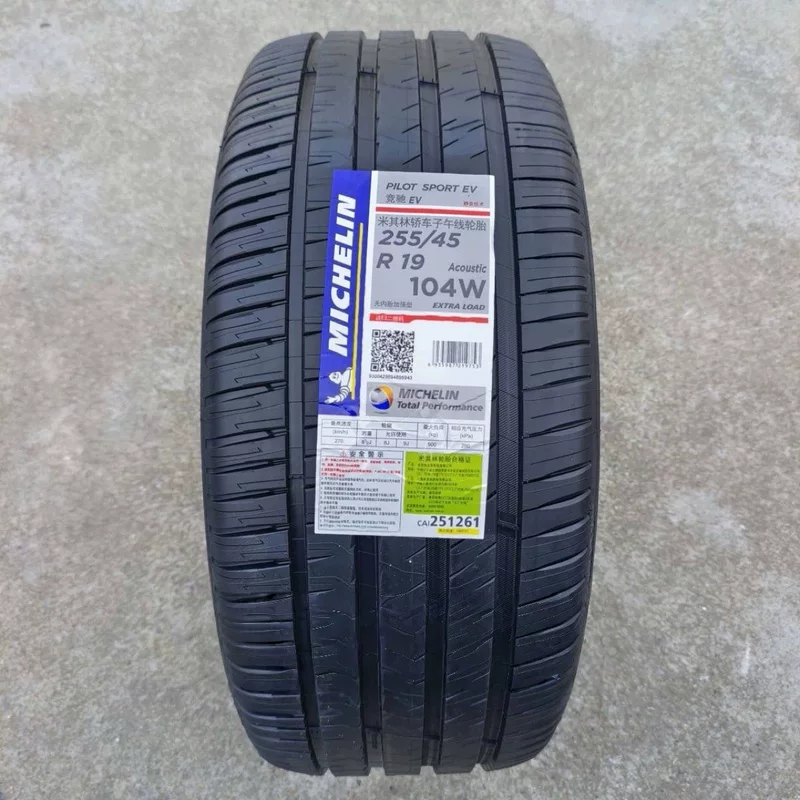 Новые шины Michelin 245/255/45R19 104W PILOT SPORT EV бесшумные cotton Tesla