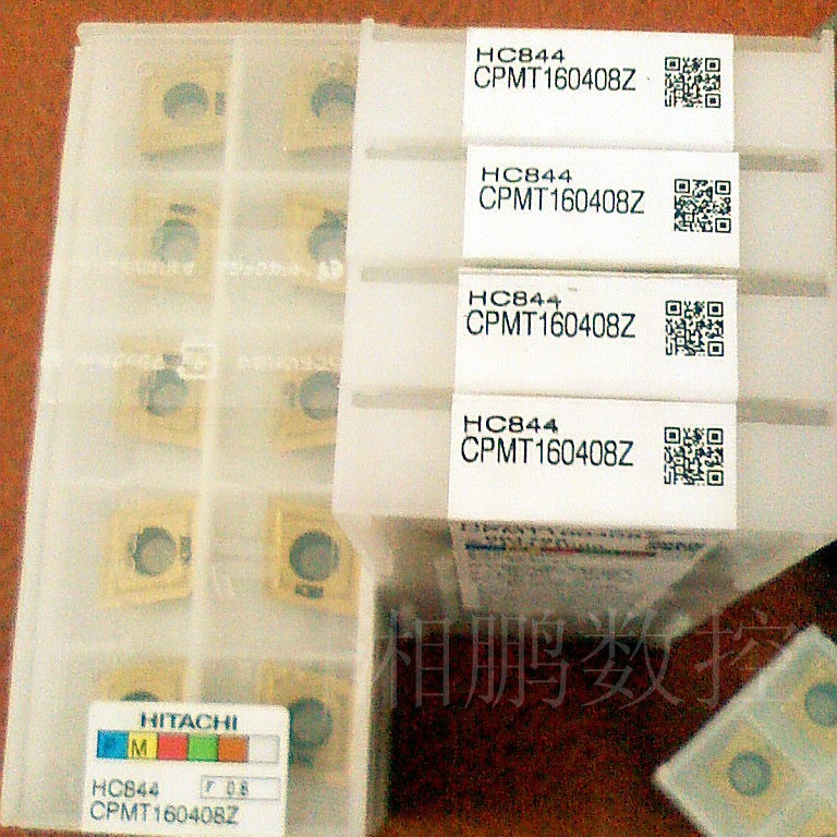 日立刀片 CPMT160408Z HC844  原装进口涂层钻铣刀片 TJU刀杆刀片